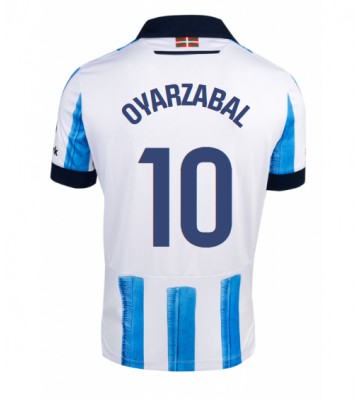 Real Sociedad Mikel Oyarzabal #10 Hjemmebanetrøje 2023-24 Kort ærmer